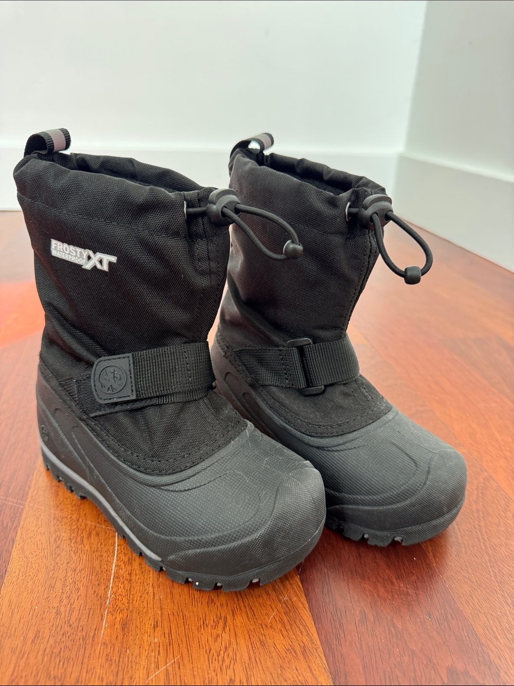 Northside Kids Black Snow Boots Frosty XT